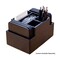 Dacasso Black Leather Multi-Purpose Desk Supply Organizer A1048 - alternate 6